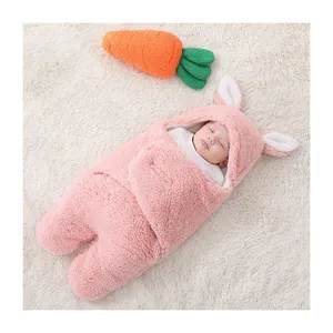 Famicheer Customized Knitting Protection Baby Sleeping Bags Baby Weighted Sleep Sack Bag For Newborn Winter Baby Sleeping Bag