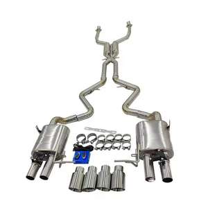 Sistema de escape de coche VSS de alto rendimiento de carreras de acero inoxidable 304 Catback para <span class=keywords><strong>BMW</strong></span> E92 M3 <span class=keywords><strong>E39</strong></span> 540 <span class=keywords><strong>335I</strong></span> N54 - Product Image 6