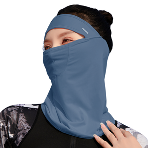 All'ingrosso UPF50 + protezione solare estiva maschera Full Face traspirante da donna copertura UV con ghiaccio seta collo ghetta Bandana - Product Image 1