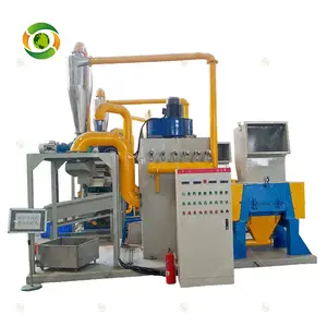 Machine de recyclage de fils de câble de cuivre de ferraille de haute qualité Machine de séparation de recyclage de fil de câble Machine de granulateur de cuivre