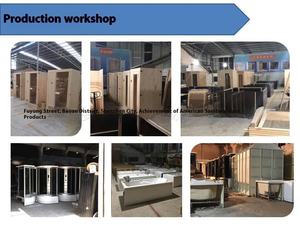 Panneaux muraux de <span class=keywords><strong>douche</strong></span> en verre trempé design moderne 6mm 8mm <span class=keywords><strong>avec</strong></span> cadre en aluminium <span class=keywords><strong>porte</strong></span> coulissante style ouvert pour salle de bain dans les hôtels - Product Image 5