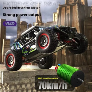 Jjrc Q141 80M Điều Khiển Từ Xa Quy Mô 1/16 Tốc Độ Cao 38 Km/h 390 Bàn Chải Động Cơ <span class=keywords><strong>RC</strong></span> Xe Cát Điện Chế Độ 4WD Off-Road Trôi Xe - Product Image 5