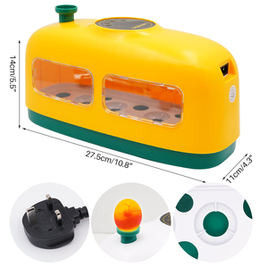 Incubateur d'œufs automatique pour 8 œufs, largement utilisé, petit incubateur mini pour poulets, poulets <span class=keywords><strong>de</strong></span> chair et pigeons - Product Image 4
