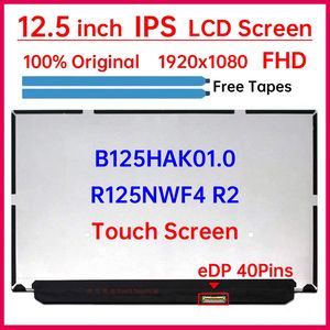 Schermo LCD Touch da 12,5 Pollici B125HAK01.0 R125NWF4 R2 per Lenovo ThinkPad 70 80 75 85, Pannello Display eDP 40 Pin - Product Image 2