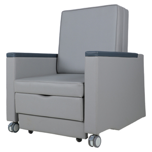 <span class=keywords><strong>Fauteuil</strong></span> de prélèvement sanguin électrique moderne avec revêtement en cuir PU, réglable, pliable, portable, fonction d'inclinaison pour usage hospitalier - Product Image 2