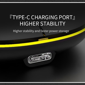 Soporte Bluetooth 2,4g Inalámbrico 1600dpi Recargable Tipo C Carga Rgb Ergonomía Ratón - Product Image 5