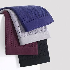New <b>Mens</b> Ice <b>Silk</b> Mesh Sexy Breathable Boxers Briefs <b>Shorts</b> <b>Men</b> - Product Image 1