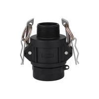 Conector Rápido Tipo B para IBC, Fabricante Chino, Acoplamiento Camlock de Plástico PP, Caja de Acoplamiento, Tamaños Npt/Bsp DN50, Conector de Agua