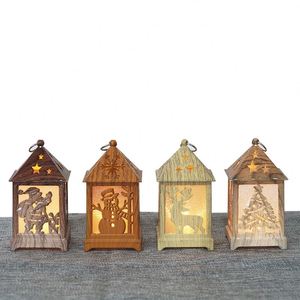 Fournitures de décoration de Noël, lanterne LED clignotante rechargeable de 1L pour l'intérieur, motif lumineux pour les fêtes - Product Image 1