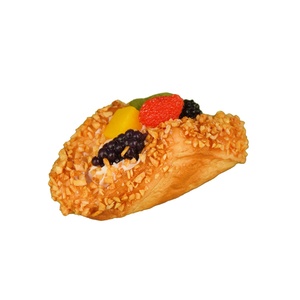 GREASOURCE Modèles de nourriture artificielle : pain, tarte, gâteau, dessert, fruits simulés, jouets factices, décoration intérieure, présentation en magasin, DIY, Danemark - Product Image 1