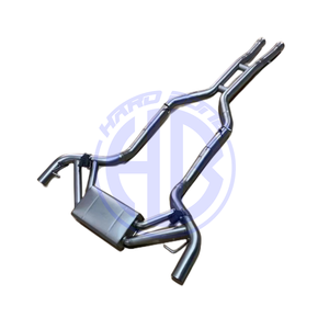 Tubo de bajada de escape de acero inoxidable con acabado quemado azul de 1,5mm de espesor, ajuste perfecto para Mercedes Benz AMG GT GTS GTR V8 4,0 T - Product Image 6