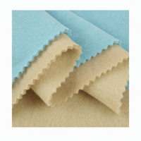 Tissu en molleton bouclette 100 % polyester style japonais, toucher coton, pour sweat-shirt à capuche, tissu tricoté brossé et peigné