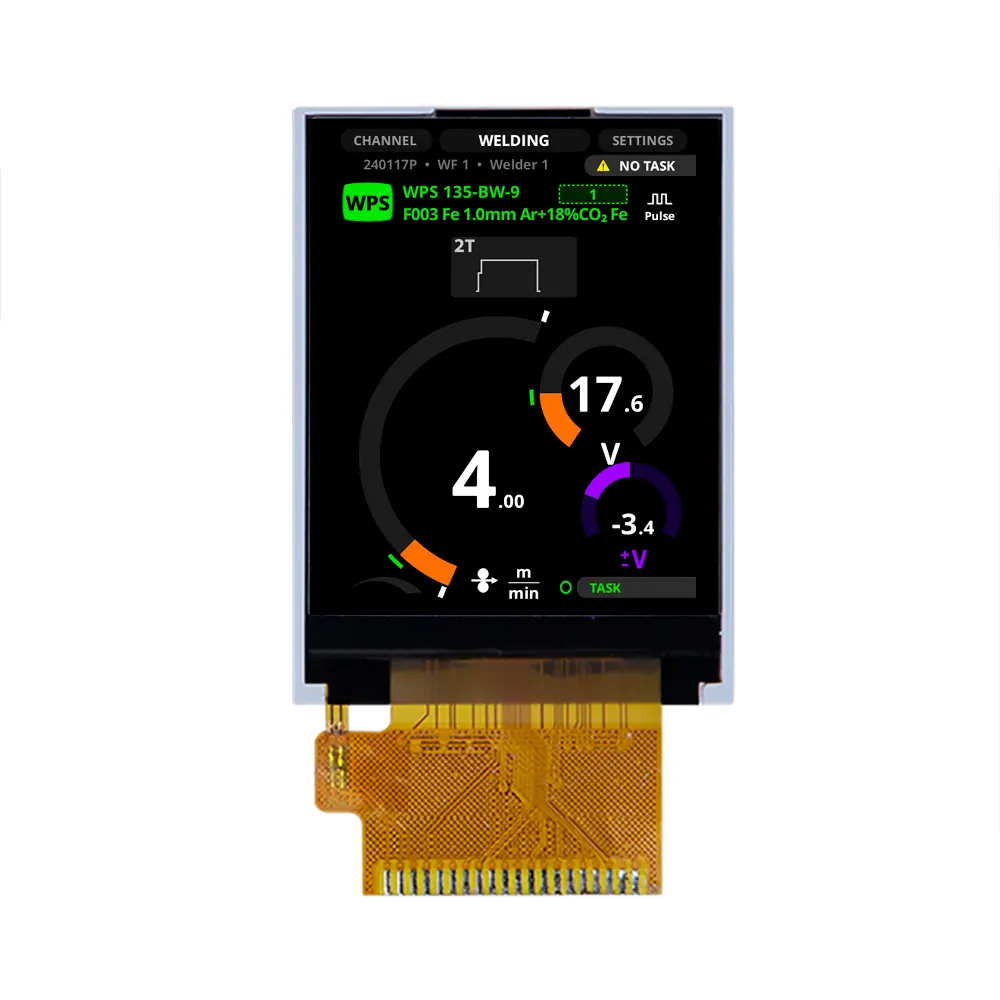 1.77 אינץ TN LCD תצוגת 2 אינץ מסך TFT LCD Modul