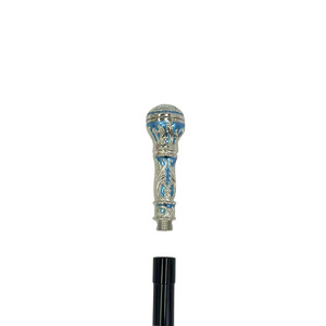 Bâton de marche télescopique en alliage d'aluminium texturé haut de gamme pour messieurs, accessoires de défilé de mode, bâtons de randonnée en plein air - Product Image 3