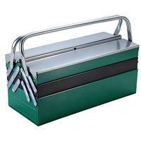 Ensemble d'outils de réparation professionnel de 85 pièces, boîte à outils à trois niveaux, clés hexagonales, clés à douilles, outils à main, acier au chrome-vanadium