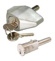 Serrure de volet roulant haute sécurité E10 antivol, serrure roulante ronde à installation rapide, OEM ODM disponible, serrure à balle avec boîtier