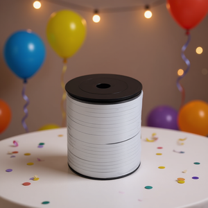 Ruban argenté Party Love 500m, lot de 3, décorations de fête - Product Image 3