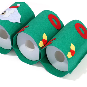 3 Couches Père <span class=keywords><strong>Noël</strong></span> Motif Salle <span class=keywords><strong>de</strong></span> Bain Organisateur Décoration <span class=keywords><strong>de</strong></span> <span class=keywords><strong>Noël</strong></span> <span class=keywords><strong>Rouleau</strong></span> <span class=keywords><strong>de</strong></span> <span class=keywords><strong>Papier</strong></span> <span class=keywords><strong>Toilette</strong></span> Couvre Serviette Sac <span class=keywords><strong>de</strong></span> Rangement Décorations <span class=keywords><strong>de</strong></span> Fête - Product Image 4