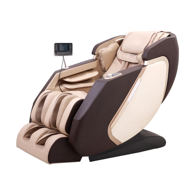 Ai Smart 3D 4D Luxury Zero Gravity SL Track Full Body Massage Chair with Voice Control Wireless Music & Foot Roller