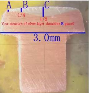 Tùy chỉnh chuyển tiếp chuyển tiếp liên hệ với đinh tán Vòng đầu điện liên hệ với vật liệu trimetal đinh tán - Product Image 2