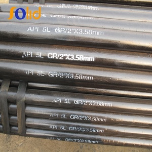 Áp Suất Cao 40 Black API5L G R.B SCH40S Lớp B Ống Thép Hàn Ống Thép Carbon Liền Mạch - Product Image 6