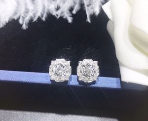 Boucles d'oreilles Xinfly, nouveau design 2024, femme, bijoux fins en or 18 carats, diamant naturel (0,12 ct + 0,16 ct) - Product Image 3