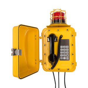 Système de téléphone PBX industriel, téléphone mural étanche pour situations d'urgence, pour utilisation en mer et dans les installations pétrolières - Product Image 2