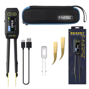 FNIRSI LCR-ST1 Mini Tester LCR SMD ESR a Pinzetta Intelligente per Misurazioni di Resistenza, Capacità, Induttanza, Continuità e Diodi - Product Image 1