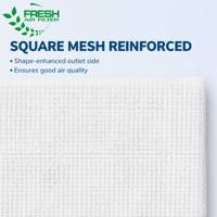 Système de filtration d'air en coton pour cabine de peinture automobile, filtre de plafond F5 EU5, matériau de filtre lavable