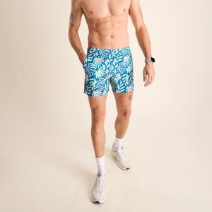 Pantalones Cortos Deportivos de Cintura Alta para Hombre, Forrados, de 3 Pulgadas, para Correr y Entrenar - Product Image 2