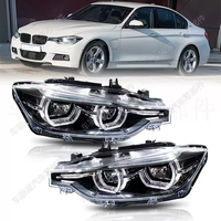 Nouveaux phares de voiture pour F30, projecteur laser, lentille 2013-2018 F31 LCI, phare LED DRL 6000K 12V
