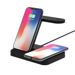 15W Rapide 3 en 1 Station De Recharge Sans <span class=keywords><strong>Fil</strong></span> pour iPhone iWatch Airpods - Product Image 2