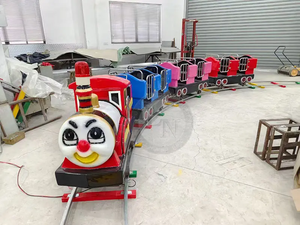 Train miniature pour enfants, manège en plastique et en métal, train touristique miniature pour enfants, modèle de train, ensemble de trains - Product Image 6