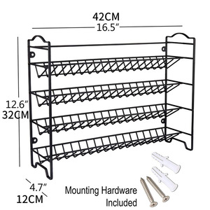 Four Tier Spice Rack Countertop Cabinet Storage Stackable Condiment Organizer L Size <b>Plastic</b> Lid Included - Product Image 3