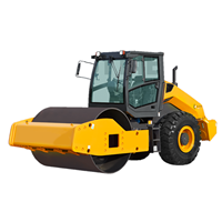 Compacteur de sol vibrant à tambour unique CLG6114E haute puissance avec roulement et engrenage