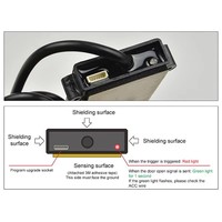 XRNKEY Auto-Fußsensor für automatische Kofferraumöffnung, elektrischer smarter Heckklappen-Kick-Sensor für die Kofferraumöffnung