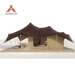 Tente de luxe Kawagebo <span class=keywords><strong>Kamp</strong></span> (KK) 42' x 30' pour <span class=keywords><strong>4</strong></span> personnes, en PVDF imperméable, pour safari, glamping, hôtel, resort, villa - Product Image 2
