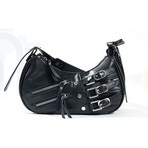 2025 Women Handbags Shoulder Bags Patent Leather Satchel Tote Bag Mutipocket Hobo <b>Purse</b> - Product Image 1