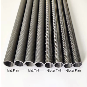 ท่อคาร์บอนไฟเบอร์ความแข็งแรงสูง - น้ำหนักเบาและทนทาน เส้นผ่านศูนย์กลาง 10 มม.-150 มม. ผิวด้าน/ผิวมันเงา ผลิตตามแบบ OEM - Product Image 1