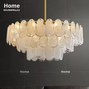 Yunwu Designer Full Copper LED Lustre Postmoderne Minimaliste Luxe <span class=keywords><strong>Or</strong></span> Réglable Hauteur Dimmable Garantie de 5 ans pour - Product Image 3