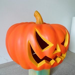 <span class=keywords><strong>Decorazione</strong></span> di <span class=keywords><strong>zucca</strong></span> di <span class=keywords><strong>Halloween</strong></span> in fibra di vetro per esterni - Product Image 5