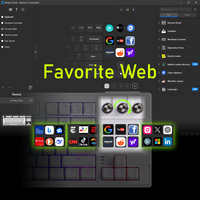 Teclado Mecánico Integrado K1Pro Stream Deck con Interruptores y Teclas Personalizadas