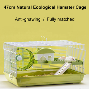 Cage pour hamster de luxe multicolore personnalisée avec pièces de rechange pour grands animaux de compagnie - Product Image 2