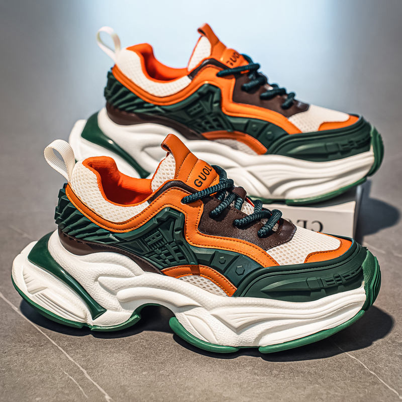 สีส้มและสีเขียว