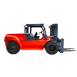 Equipo de manipulación de montacargas diésel resistente de 10 toneladas y 12 toneladas a precio competitivo con motor japonés ISUZU y poscionador de horquilla - Product Image 1