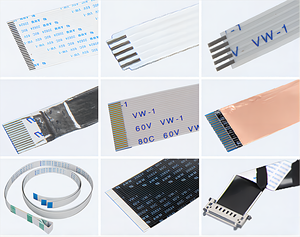 FFC/FPC-Anschluss 0,5mm 0,8mm 1,0mm 1,25mm 2,54mm LVDS Flexibler Flach kabelbaum - Product Image 6