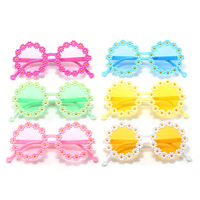 Lunettes de soleil NYY Fashion pour enfants UV375, design floral de haute qualité, lunettes de soleil de vacances à la plage pour enfants, prix bas