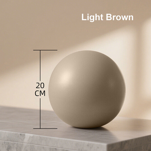 Hot Sale Customized 20cm Matte Thickened Material Pilates Ball Anti-burst <b>Mini</b> Pilates Ball for Pilates and Yoga - Product Image 4