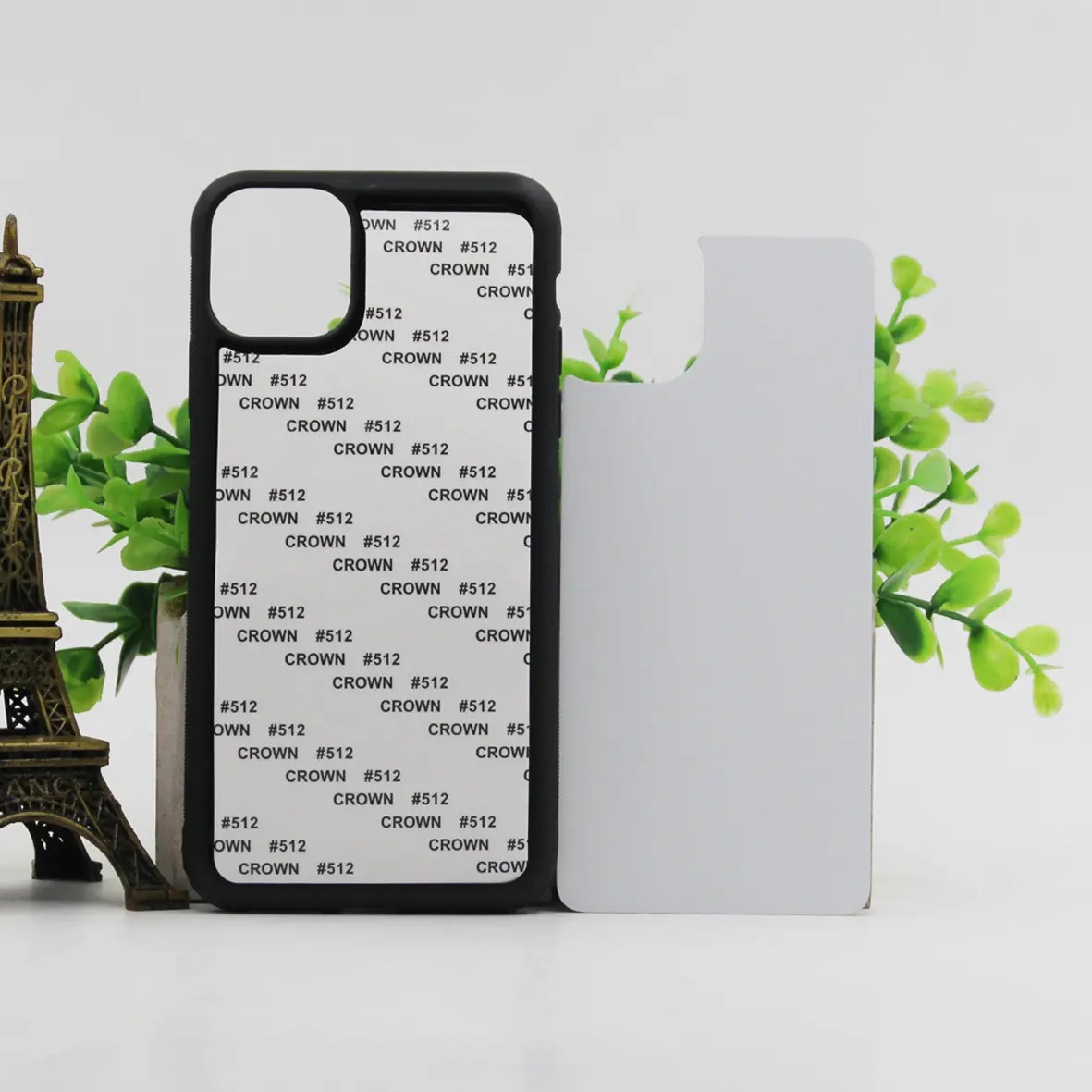 Aluminum Sheet Tpu Pc Blank 2 In 1 Sublimation 2D Case For Iphone 11 Pro Max 14 Plus 13