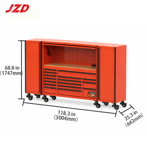 <span class=keywords><strong>Chariot</strong></span> à outils métallique robuste JZD avec <span class=keywords><strong>porte</strong></span> <span class=keywords><strong>coulissante</strong></span>, optimisé <span class=keywords><strong>pour</strong></span> <span class=keywords><strong>garage</strong></span> et atelier, assurant un espace <span class=keywords><strong>de</strong></span> rangement. - Product Image 2